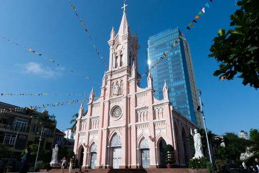 Da Nang Cathedral in Danang city, Vietnam