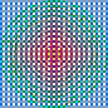 Checkered background. Modern geometric abstract