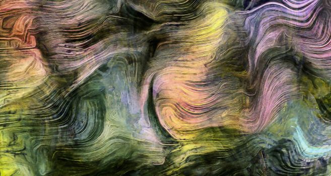 Colorful Abstract. Brush strokes. Purple light