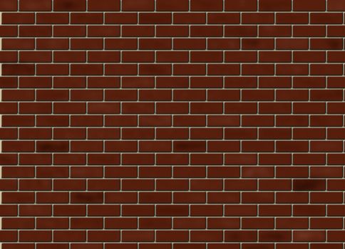 Brick wall background. 3D rendering