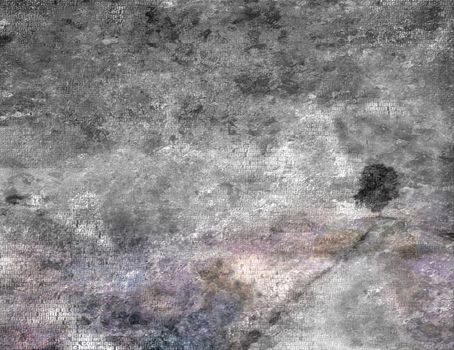 Abstract composition in muted colors