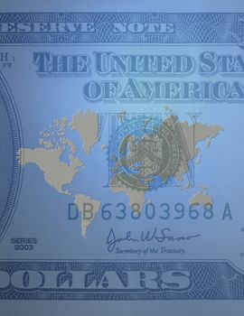 World of Money. US dollars