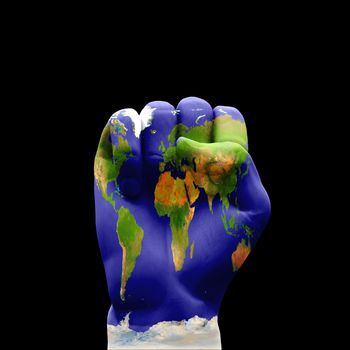 Earth Fist. Modern concept art