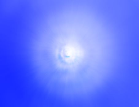 Blue abstract background. 3D rendering