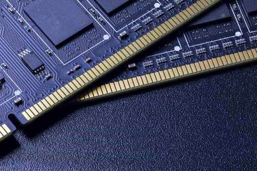 black pc memory universal dark cloesup background.