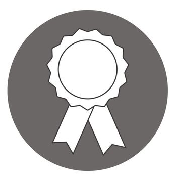 award icon on white background. flat style. award medal icon for your web site design, logo, app, UI. flash sign. best guarantee symbol. pictograph of aware icon.