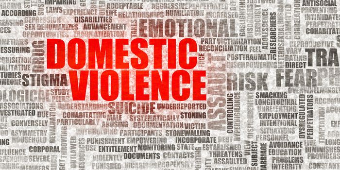 Domestic Violence as a Social Societal Problem Concept Background