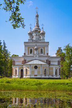 The Orthodox Church of Alexander Nevsky in Stameriena, Latvia