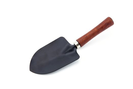 garden shovel tool isolated on white background
