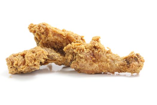 Fried Chicken isolated in white background