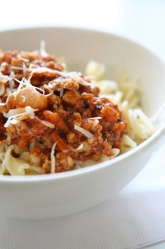 pasta with tomato sauce 