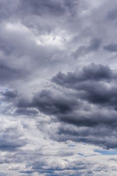 gray incoming near storm clouds daylight backdrop.