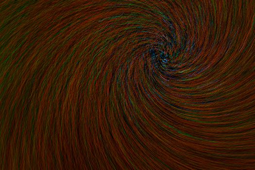 natural lens spin-zoom swirl explosion radial blurred red dots on black background.
