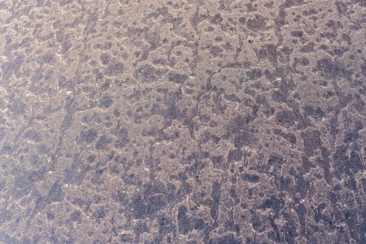 closeup texture of dry dust on car surface after short rain with selective focus.