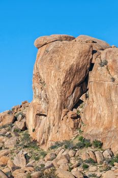 The Elephant Head rock at Ameib in the Erongo Region of Namibia