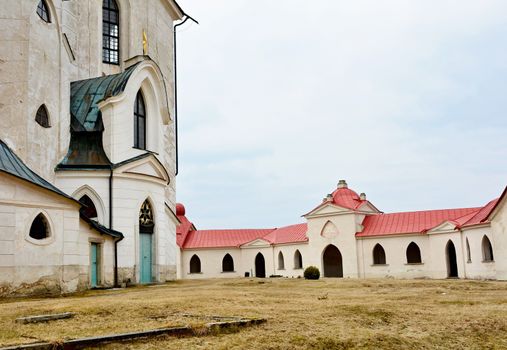 Church of St. John of Nepomuk on Zelena Hora (UNESCO monument). It was built in baroque gothic style and was designed by architect Jan Blazej Santini-Aichel. It is placed near Zdar nad Sazavou town at Moravia in Czech Republic. 