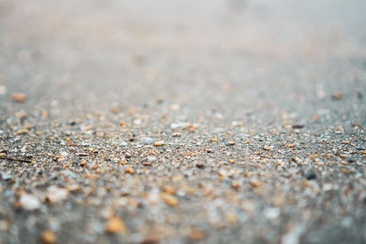 Brown sand texture background from fine sand with natural line wave on it.