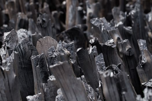 Natural wood charcoal, traditional charcoal or hard wood charcoal.