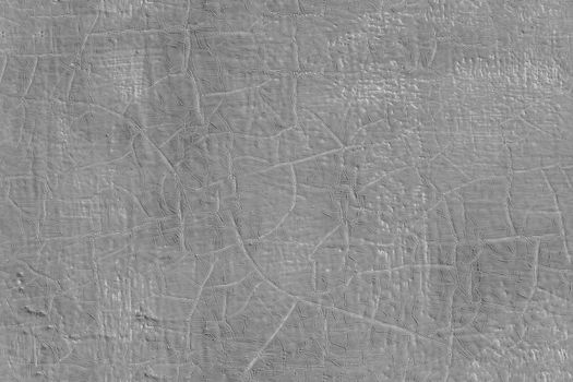 thick fresh gray oil paint on flat steel surface seamless texture with old cracks under it.