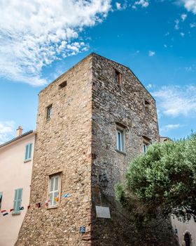 Typical house in the south of France in Saint-Tropez