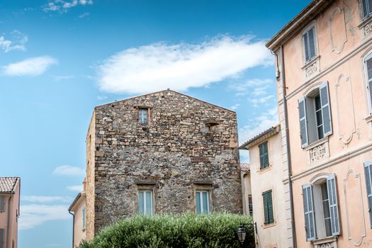 Typical house in the south of France in Saint-Tropez