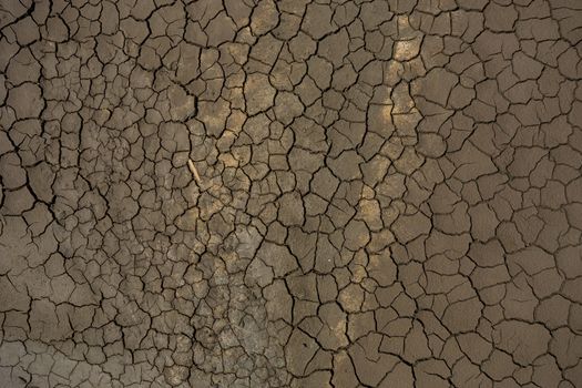 Crack soil on dry season, Global worming effect.