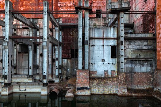 Construction site of Reactor Number 5 at Chernobyl Nuclear Power Plant, 2019 photo