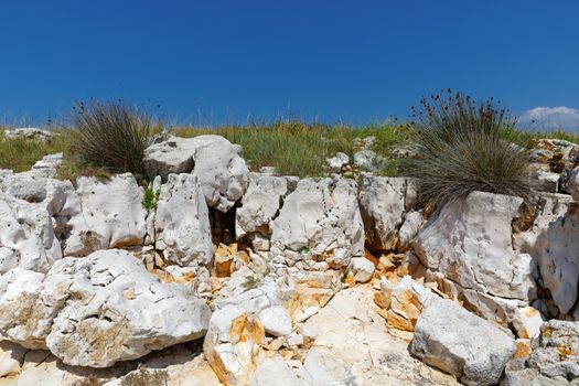 Shores of an island in the mediterraneans scenic photo