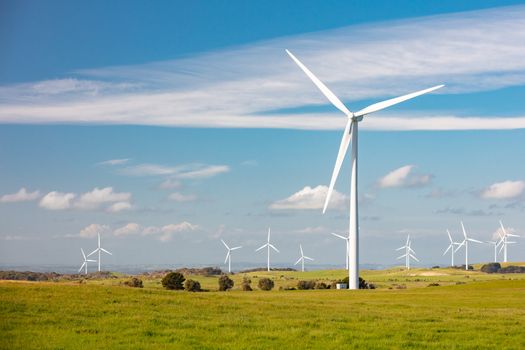 The Bald Hills Wind Farm near Walkerville in the Bass Coast region of Victoria, Australia