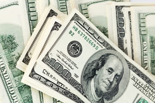 a united states of america old dollar banknotes background.