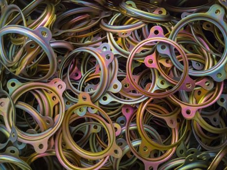 cadmuim with chromatization yellow protective coating stamped steel parts.