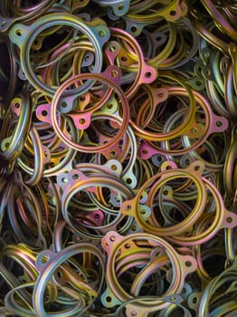 cadmuim with chromatization yellow protective coating stamped steel parts.