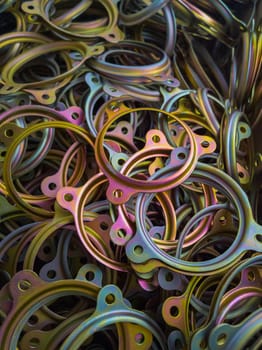 cadmuim with chromatization yellow protective coating stamped steel parts.