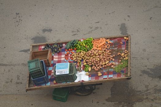 life in a moroccan street. High quality Photo.