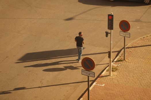 life in a moroccan street. High quality Photo.