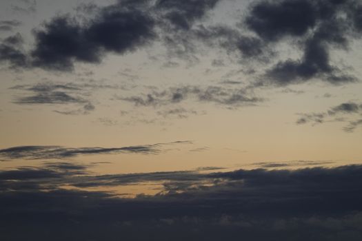 a blue sky full of beautiful clouds.