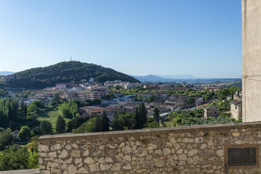 landscapes of amelia seen from the town walls