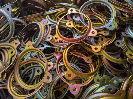 cadmuim with chromatization yellow protective coating stamped steel parts.