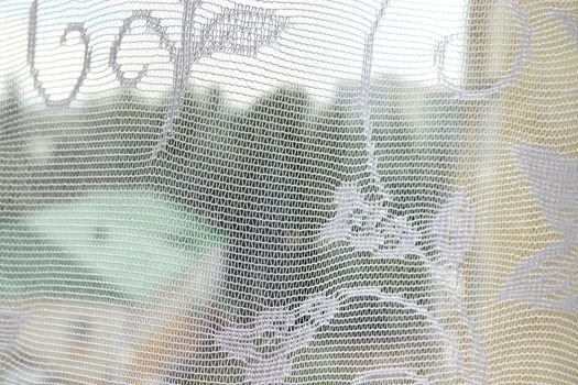 texture of the tulle, shallow DOF
