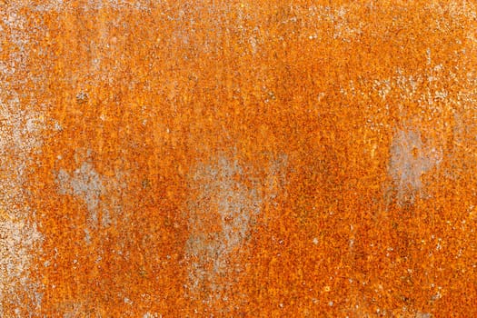 fine grained rusted sheet metal under soft light with peeling paint texture