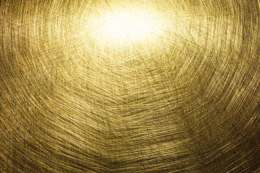 flat brushed brass texture with random pattern and light reflection