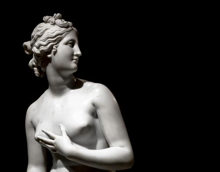MILAN, ITALY - June 2020: Venere (Venus), 1817-1820, masterpiece of the sculptor Antonio Canova