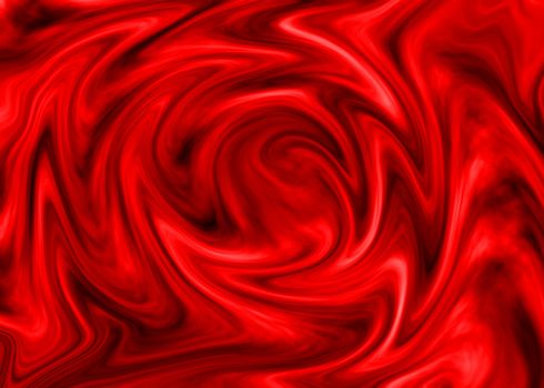 Red abstract background. Vortex in the middle of the image