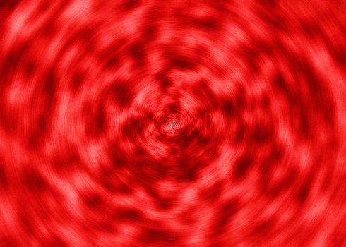 Red abstract 3d background. Abstract vortex textured surface