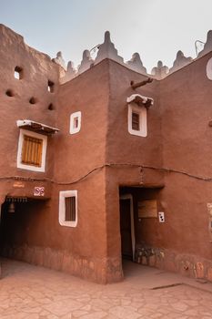 Ushaiqer Heritage Village is a popular tourist attraction somee 250 km from Riyadh