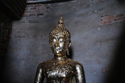 Golden Buddha statue