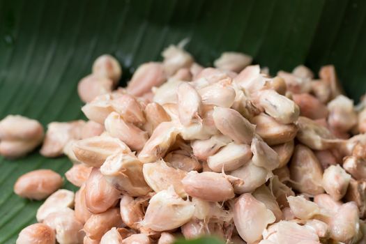 Raw Cocoa beans, Fresh cocoa beans in box.