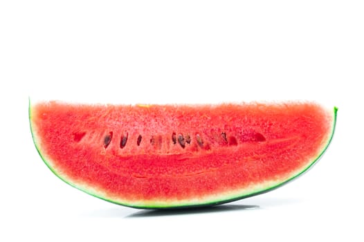 Fresh watermelon on a white background