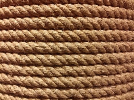 Real big rough and tough rope texture and closeup.