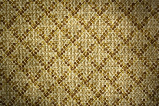 Fabric with geometric pattern as a background
